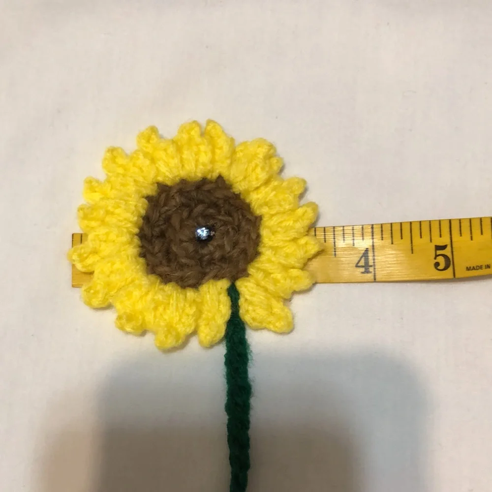 New flower bookmark Handmade crochet